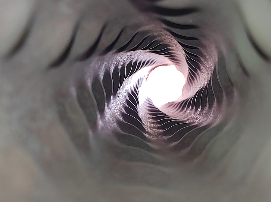 渦坑管生產(chǎn)線